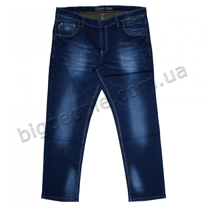 Мужские джинсы DEKONS для больших людей. Цвет тёмно-синий. Сезон осень-весна. (dz00353774)