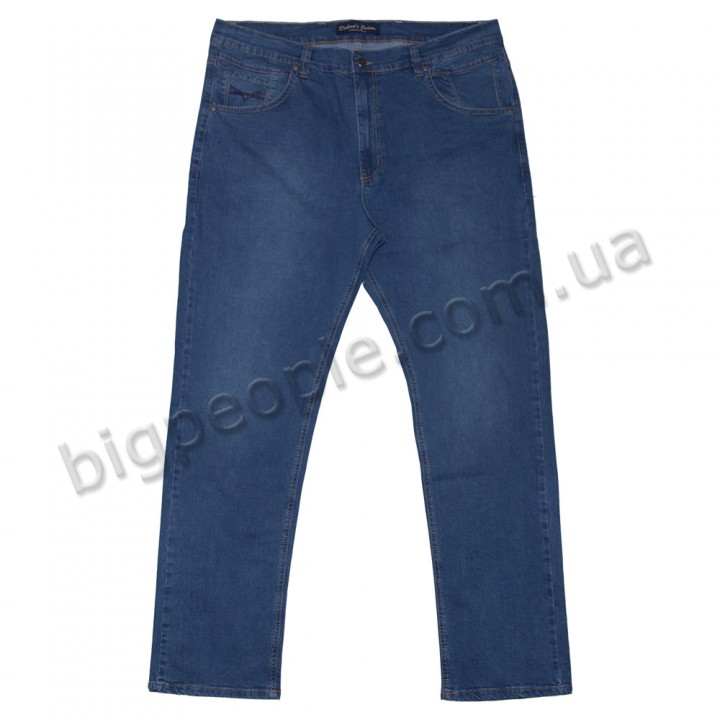 Чоловічі джинси DEKONS для великих людей. Колір синій. Сезон літо. (DZ00385663)