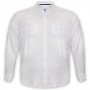Белая классическая мужская рубашка больших размеров CASTELLI (ru00717318)