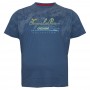 Футболка чоловіча ARMSTRONG великого розміру. Колір синій. Воріт напівкруглий. (fu01419034)