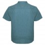 Бірюзовий лляна чоловіча сорочка великих розмірів BIRINDELLI (ru05116754)