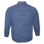 Синя чоловіча сорочка великих розмірів BIRINDELLI (ru00564724)