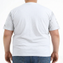 Футболка мужская ANNEX большого размера. Цвет белый. Ворот полукруглый. (fu01950668)