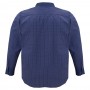 Синяя мужская рубашка больших размеров BIRINDELLI (ru00705567)