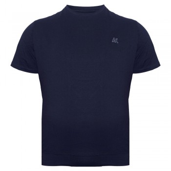 Чоловіча футболка великого розміру ANNEX темно-синій (fu01867529)