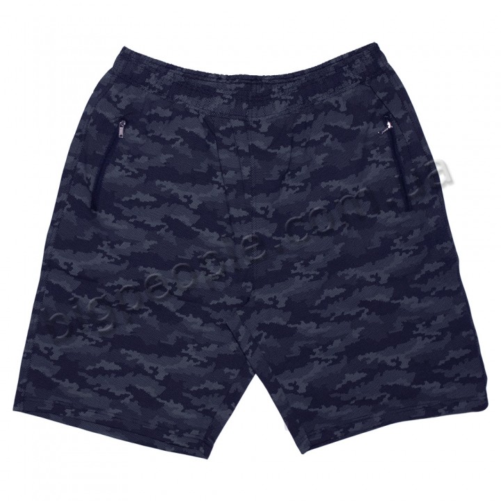 Трикотажні чоловічі шорти ANNEX великого розміру. Колір темно-синій. Пояс на резинці. (sh00300321)