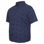 Чоловіча сорочка темно-синя великого розміру ANNEX (ru05270032)