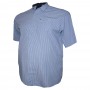 Рубашка мужская BIRINDELLI больших размеров. Цвет синий. (ru00436149)