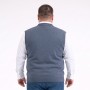 Мужской жилет TURHAN большого размера. Цвет синий. (ba01182779)