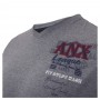 Сіра чоловіча футболка з довгим рукавом ANNEX (fu01447073)