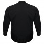 Чорна чоловіча класична сорочка великих розмірів CASTELLI (ru00662834)