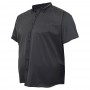 Чорна чоловіча сорочка бавовняна великих розмірів BIRINDELLI (ru05129054)