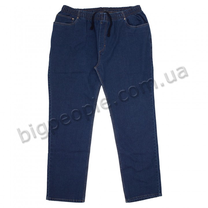 Чоловічі джинси ДІВЕСТ для великих людей. Колір темно-синій. Сезон осінь-весна. (dz00370834)