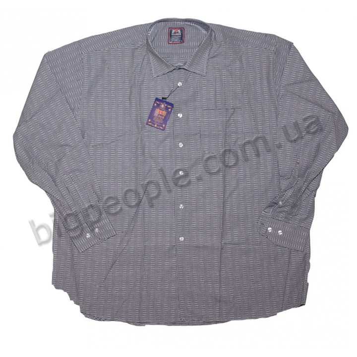 Длинный рукав мужская рубашка большого размера (ru00252799)