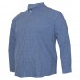 Синяя мужская рубашка больших размеров BIRINDELLI (ru00619510)