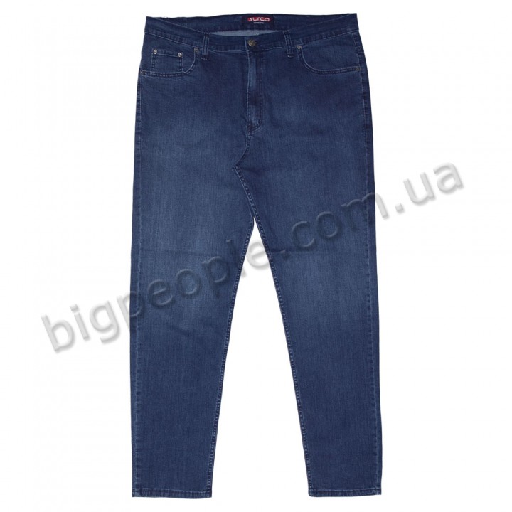 Чоловічі джинси SURCO для великих людей. Колір синій. Сезон літо. (DZ00394775)