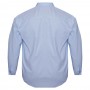 Голубая однотонная мужская рубашка BIRINDELLI (ru00688552)