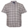 Оригинальная стрейчевая мужская рубашка больших размеров CASTELLI (ru05191445)