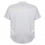 Белая стрейчевая мужская рубашка больших размеров BIRINDELLI (ru05257995)