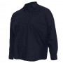 Темно-синяя стрейчевая мужская рубашка больших размеров BIRINDELLI (ru00700675)