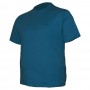 Мужская футболка БОРКАН КЛУБ большого размера. Цвет синий. Ворот полукруглый. (fu00545709)