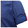 Синяя хлопковая мужская рубашка больших размеров BIRINDELLI (ru00534990)