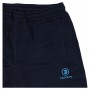 Тёплые спортивные штаны ДЕКОНС большого размера. Цвет тёмно-синий. Модель внизу прямые. (br000925432)