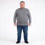Сіра кофта великого розміру TURHAN (ba01168521)