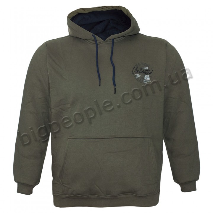 Худі великого розміру ANNEX (ba00738309) хакі кольору