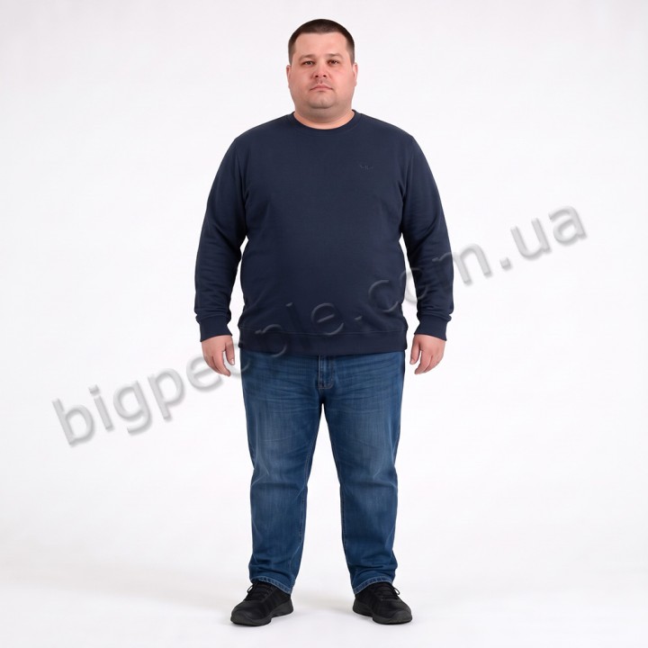 Світшот середньої щільності темно-синього кольору TURHAN (ba01179307)