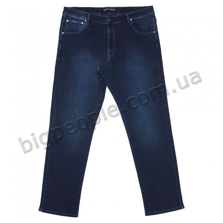 Чоловічі джинси DEKONS для великих людей. Колір темно-синій. Сезон осінь-весна. (dz00227050)