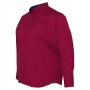 Красная хлопковая мужская рубашка больших размеров BIRINDELLI (ru00531221)