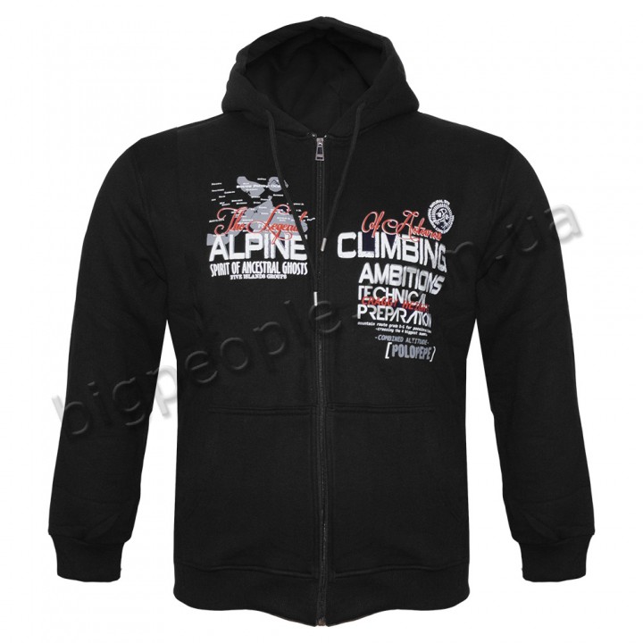 Батник великого розміру POLO PEPE (ba00746776) чорний колір