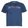 Синя чоловіча футболка великого розміру ARMSTRONG (fu00762378)