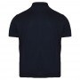 Чорна чоловіча футболка великого розміру на манжетах ANNEX (fu00730096)