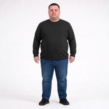 Світшот середньої щільності чорного кольору TURHAN (ba01175073) Світшот середньої щільності чорного кольору TURHAN (ba01175073)