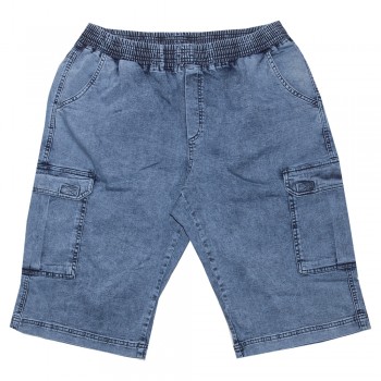 Шорты мужские джинсовые OLSER для больших людей. Цвет синий. (sh00364667)
