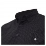 Черная стрейчевая мужская рубашка больших размеров BIRINDELLI (RU05263647)