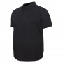 Чоловіча футболка polo великого розміру GRAND CHEFF. Колір чорний. (fu01392757)