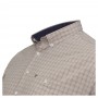 Бежевая мужская рубашка больших размеров BIRINDELLI (ru00689041)