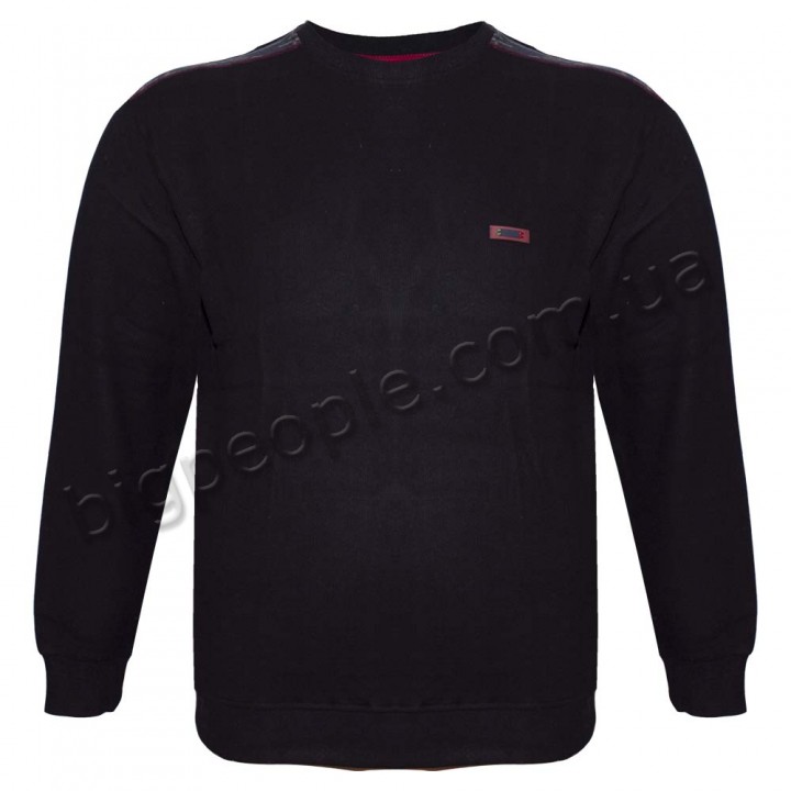 Толстовка великого розміру POLO PEPE (ba00567930) чорного кольору