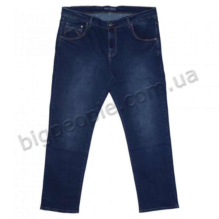 Мужские джинсы DEKONS больших размеров. Цвет тёмно-синий. Сезон лето. (DZ00413667)