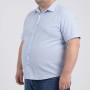 Рубашка мужская голубая большого размера ANNEX (ru05320453)