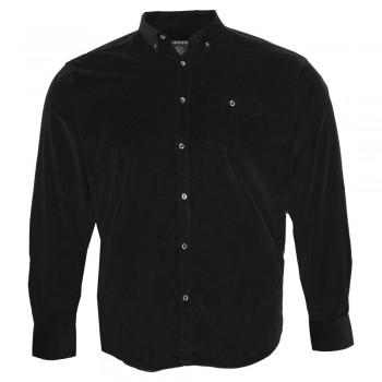 Чорна чоловіча сорочка великих розмірів BIRINDELLI (ru00569445)