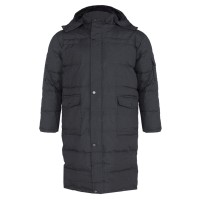 Пуховик пальто большой длинны BIG MAN. Цвет чёрный. (ku00594960)