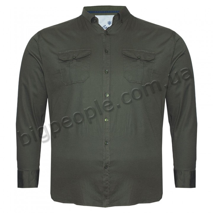 Классическая мужская рубашка больших размеров CASTELLI (ru00718393)