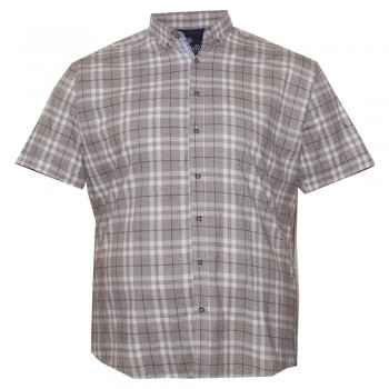 Оригинальная стрейчевая мужская рубашка больших размеров CASTELLI (ru05191445)