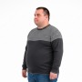 Тёмно-серый джемпер больших размеров TURHAN (ba01165774)