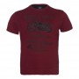 Чоловіча бордова футболка великого розміру ANNEX (fu00779696)