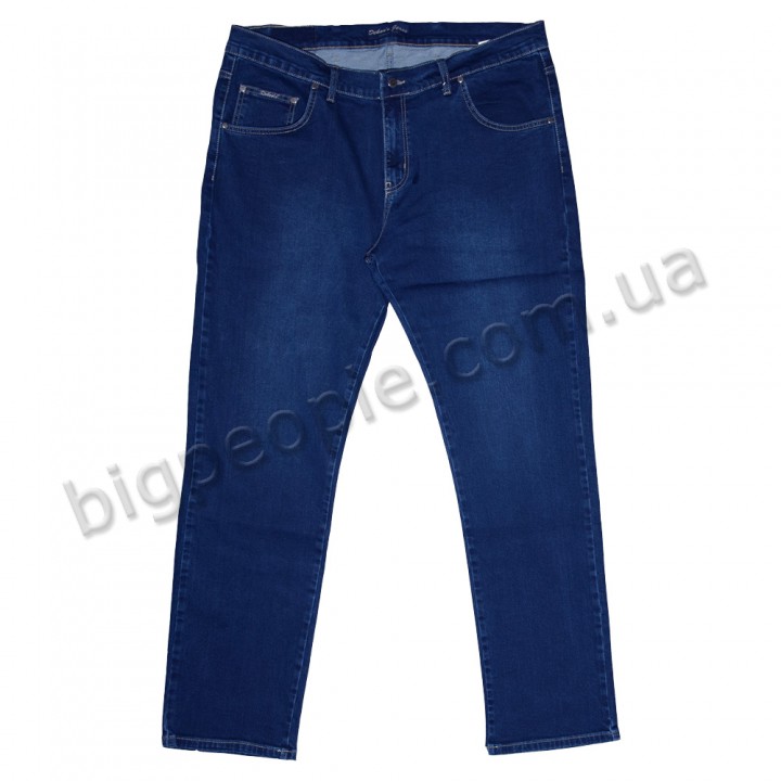 Чоловічі джинси DEKONS для великих людей. Колір темно-синій. Сезон осінь-весна. (dz00348112)